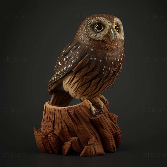 3D модель Glaucidium costaricanum (STL)